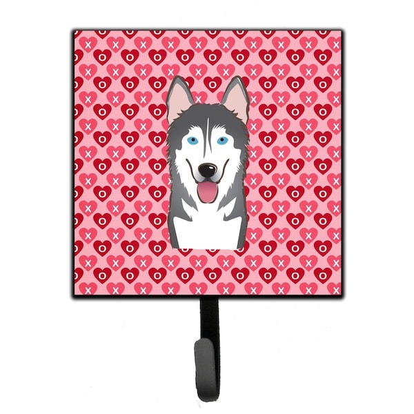 Carolines Treasures Alaskan Malamute Hearts Leash or Key Holder BB5288SH4 - main